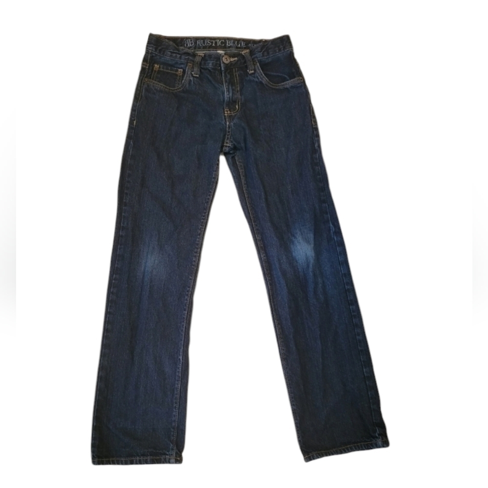 Rustic Blue Straight leg Boys blue jeans Size 14
